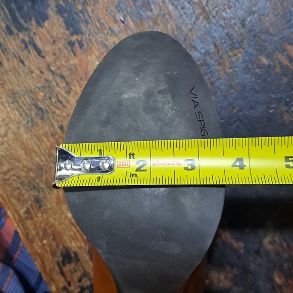 Via Spiga Brown Leather Heels - Picture 12 of 13